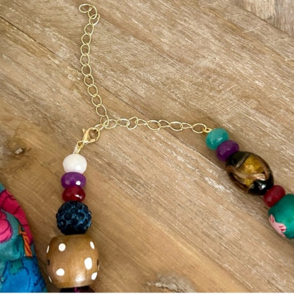 Natural life choker with extender - Picture 3 of 5